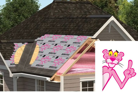owens corning roof system and pink panther
