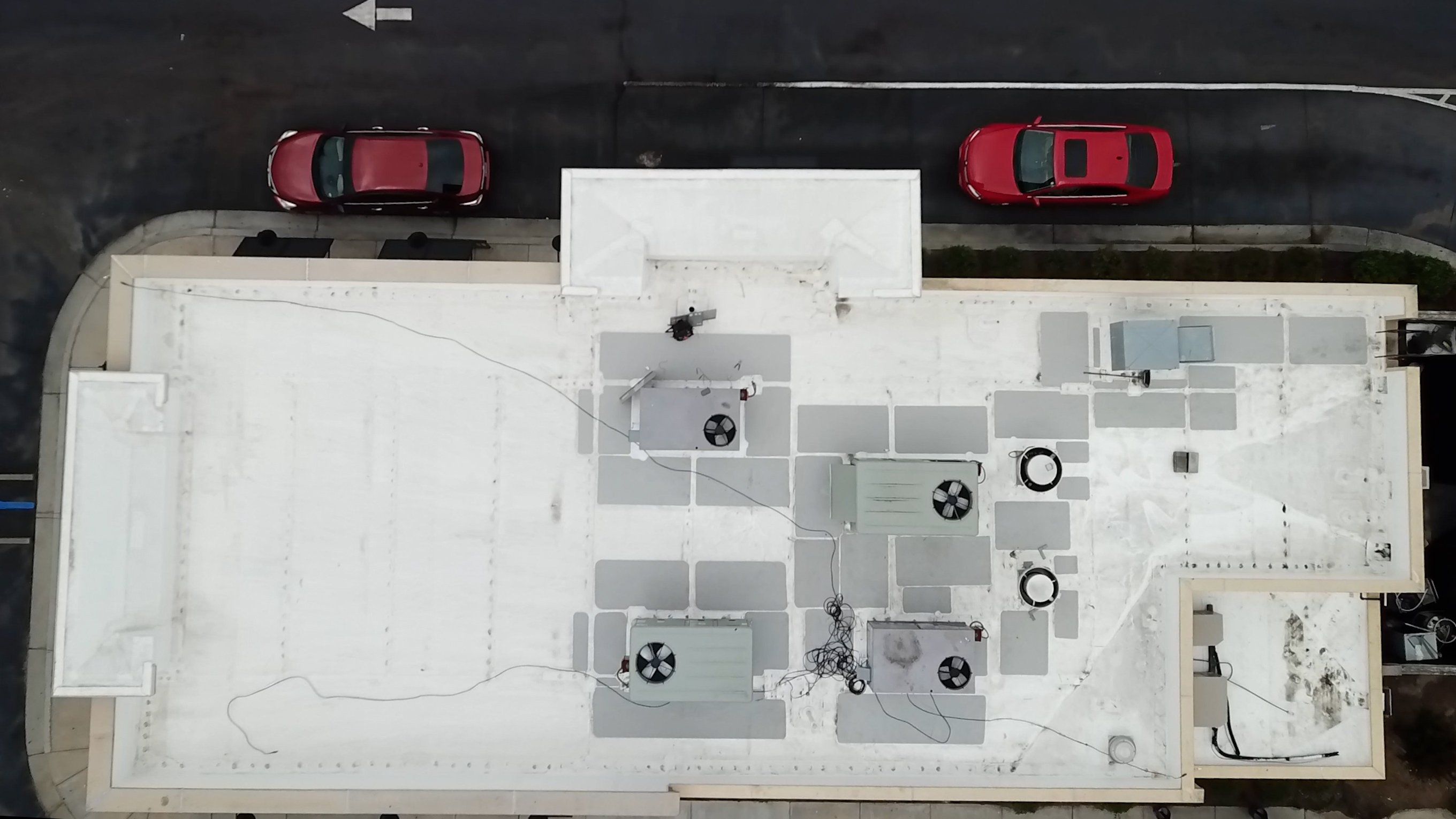 commercial property drone footage
