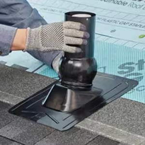 Adjusting GAF Master Flow Pivot Pipe Flashing 