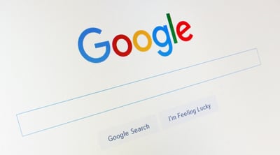 image of the google search bar