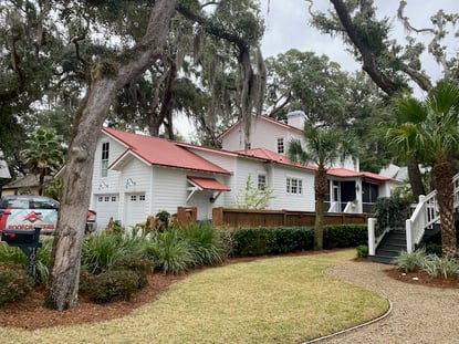 aluminum roof with lanai