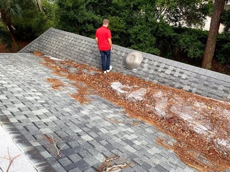 RC estimator on roof