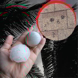 Hail vs Golf ball