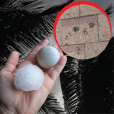 Hail vs Golf ball