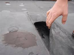 seam open, EPDM flat roof failure