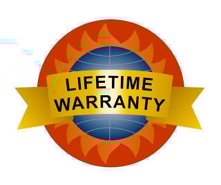 lifetime warranty sign