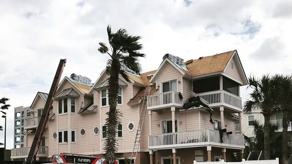 roof storm damage