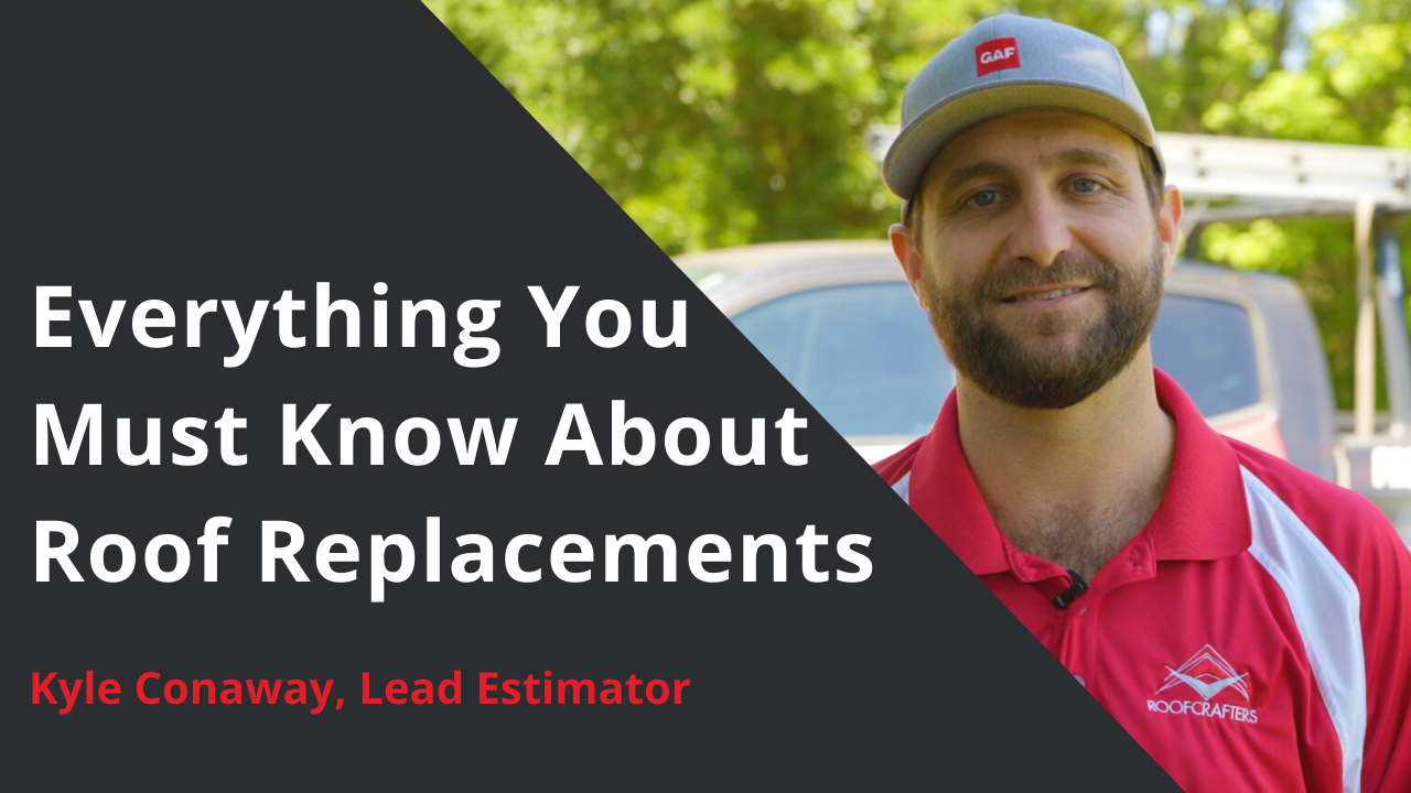 RoofCrafters Video Thumbnail: Everything you must know about Roof Replacements
