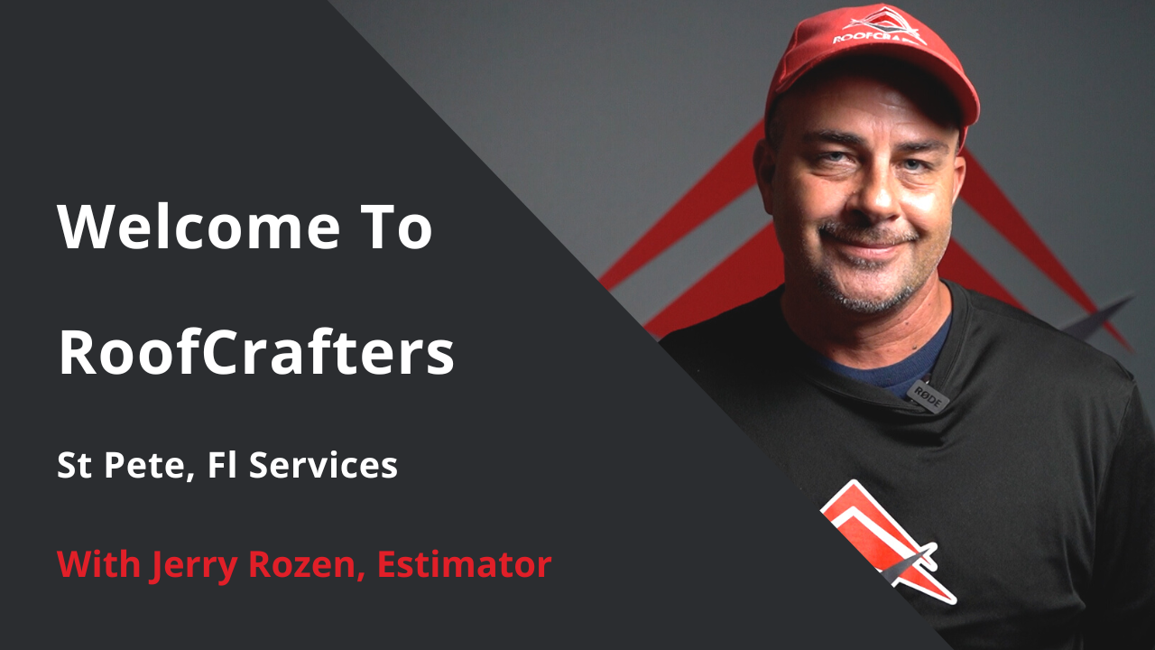 welcome to roofcrafters St Pete