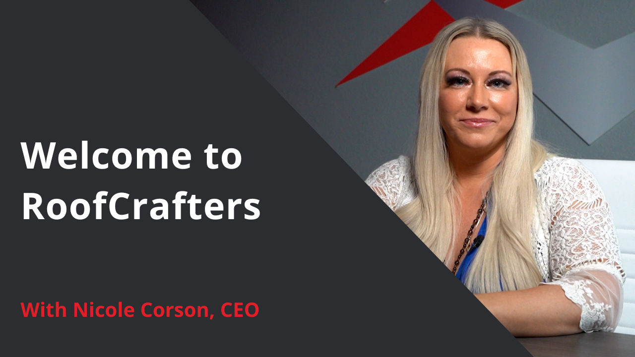 Video Thumbnail: Welcome to RoofCrafters with CEO Nicole Corson