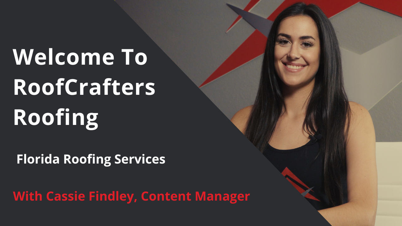 welcome to roofcrafters roofing in Florida
