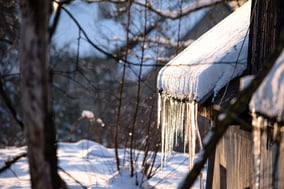 icicles on home