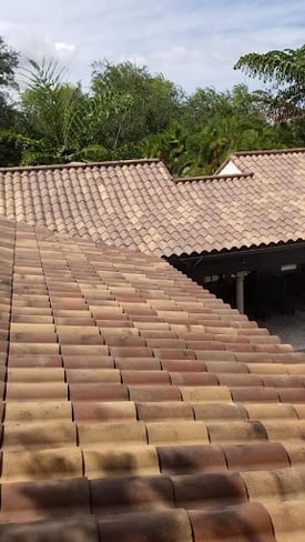 clay roof home