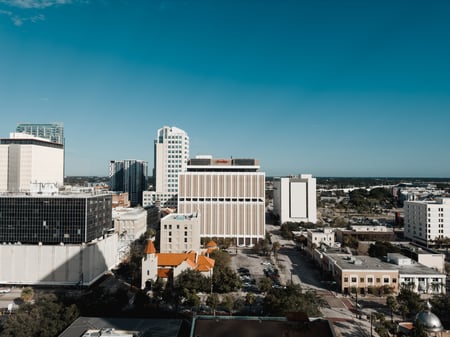 commercial buildings in the city