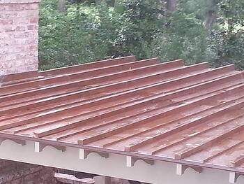 Custome copper roof