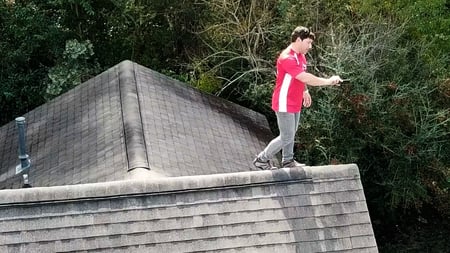 RoofCrafters performing a professional roof inspection