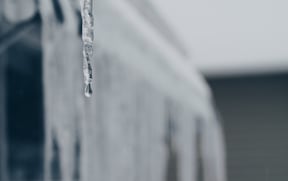 icicle on home