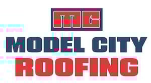 model city roofing logo