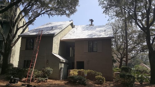 on top of roof replacement