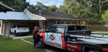 roofcrafters on site