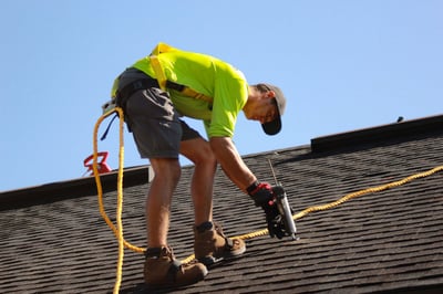 roofer rep[airing a roof