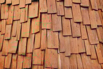 wood shingle roof