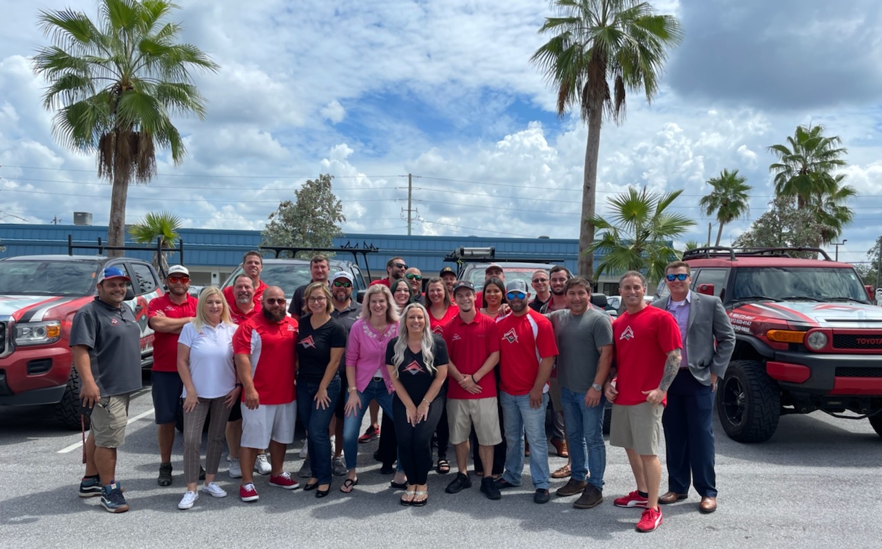 Tampa sales team group 