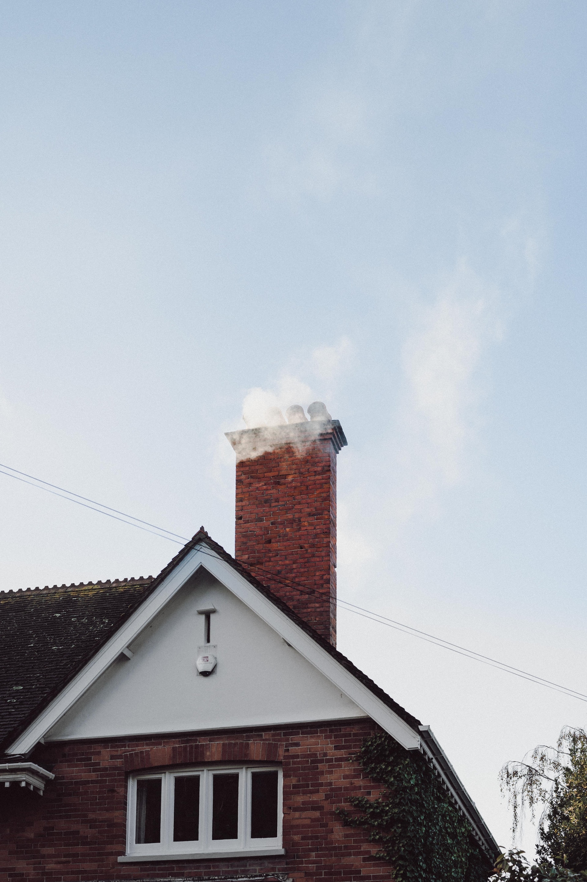 smoke coming out of chimney