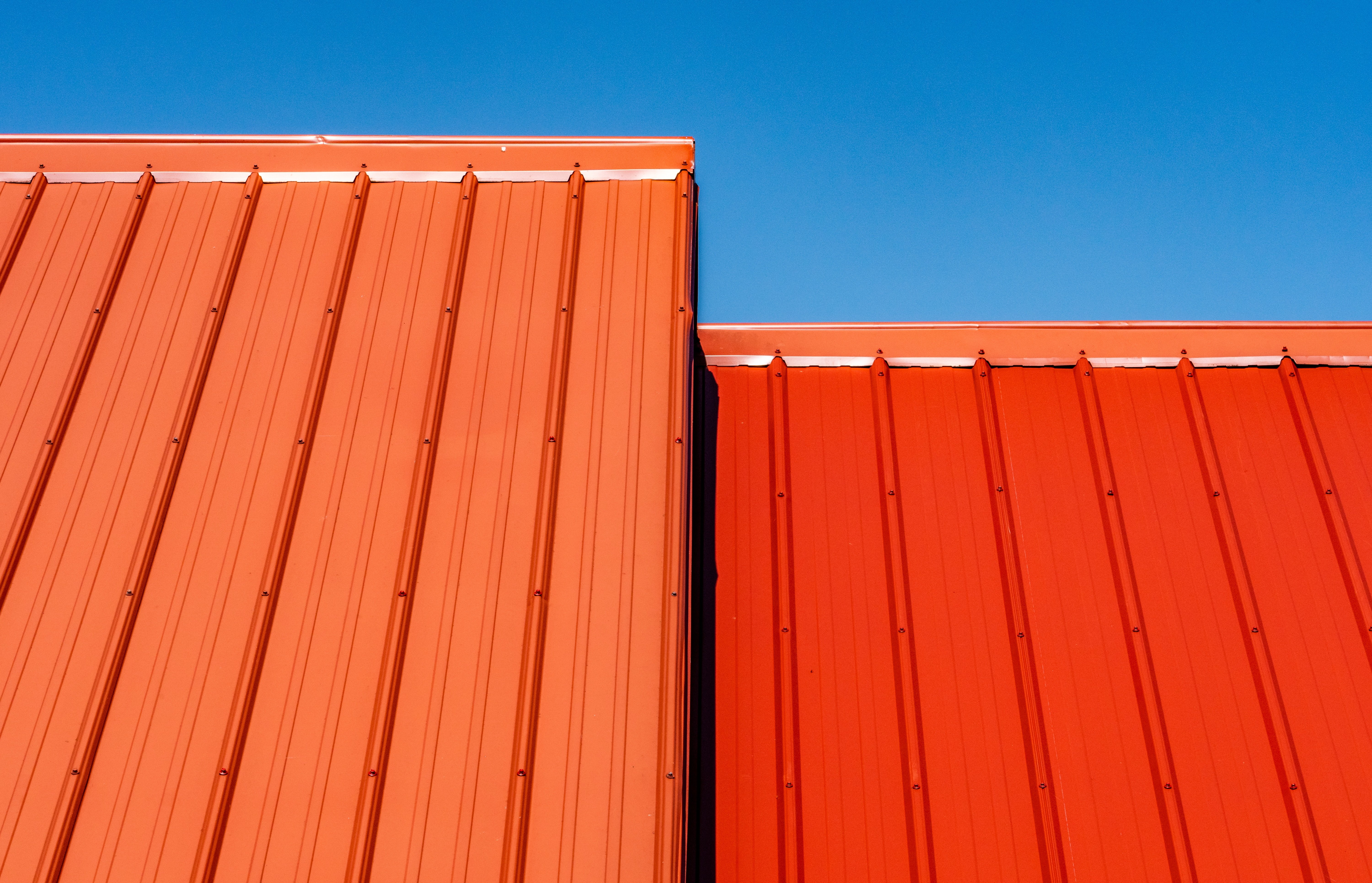 red metal roof