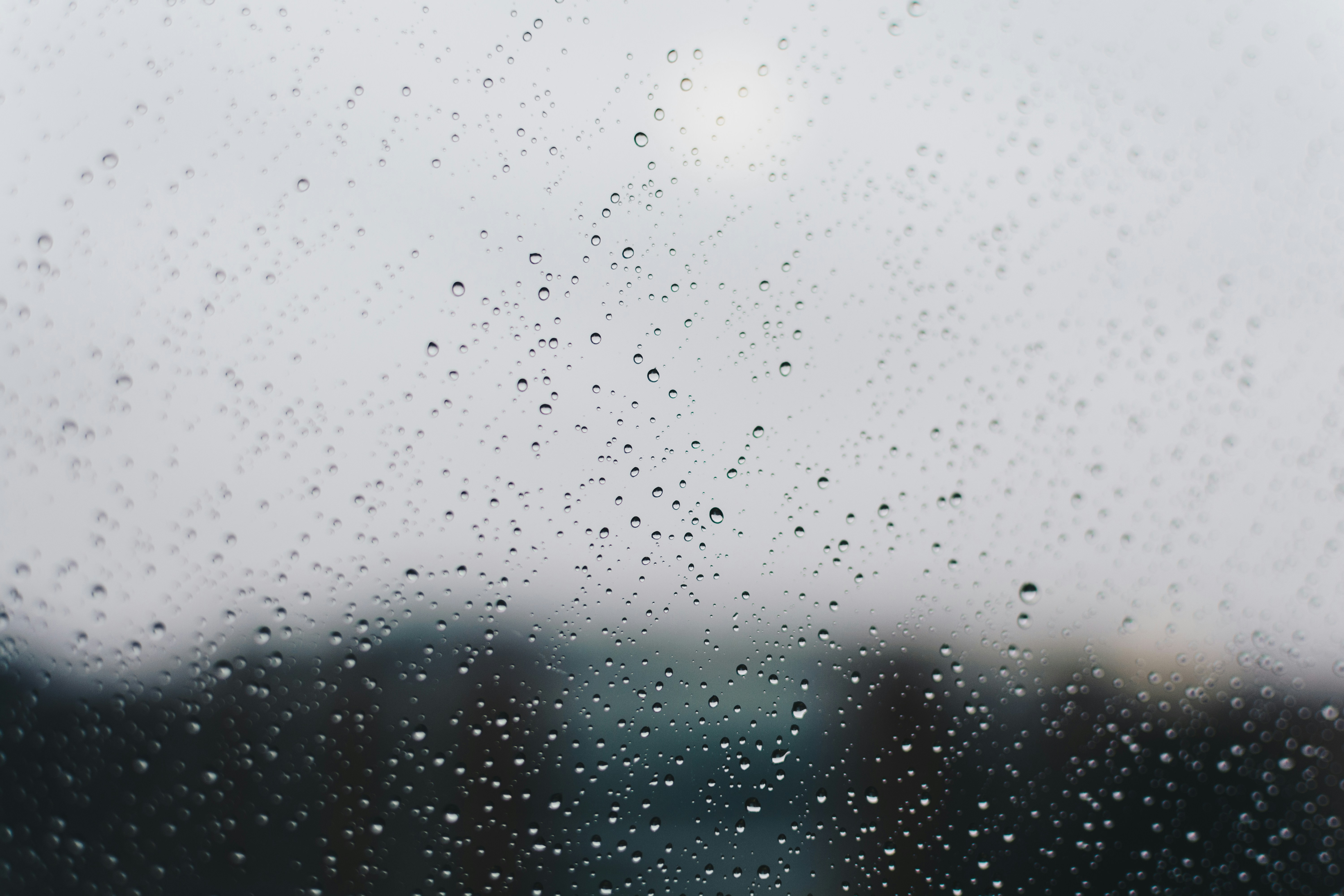 rain drops on window