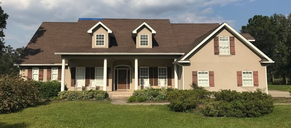 new asphalt shingle roof replacement in Augusta, Georgia