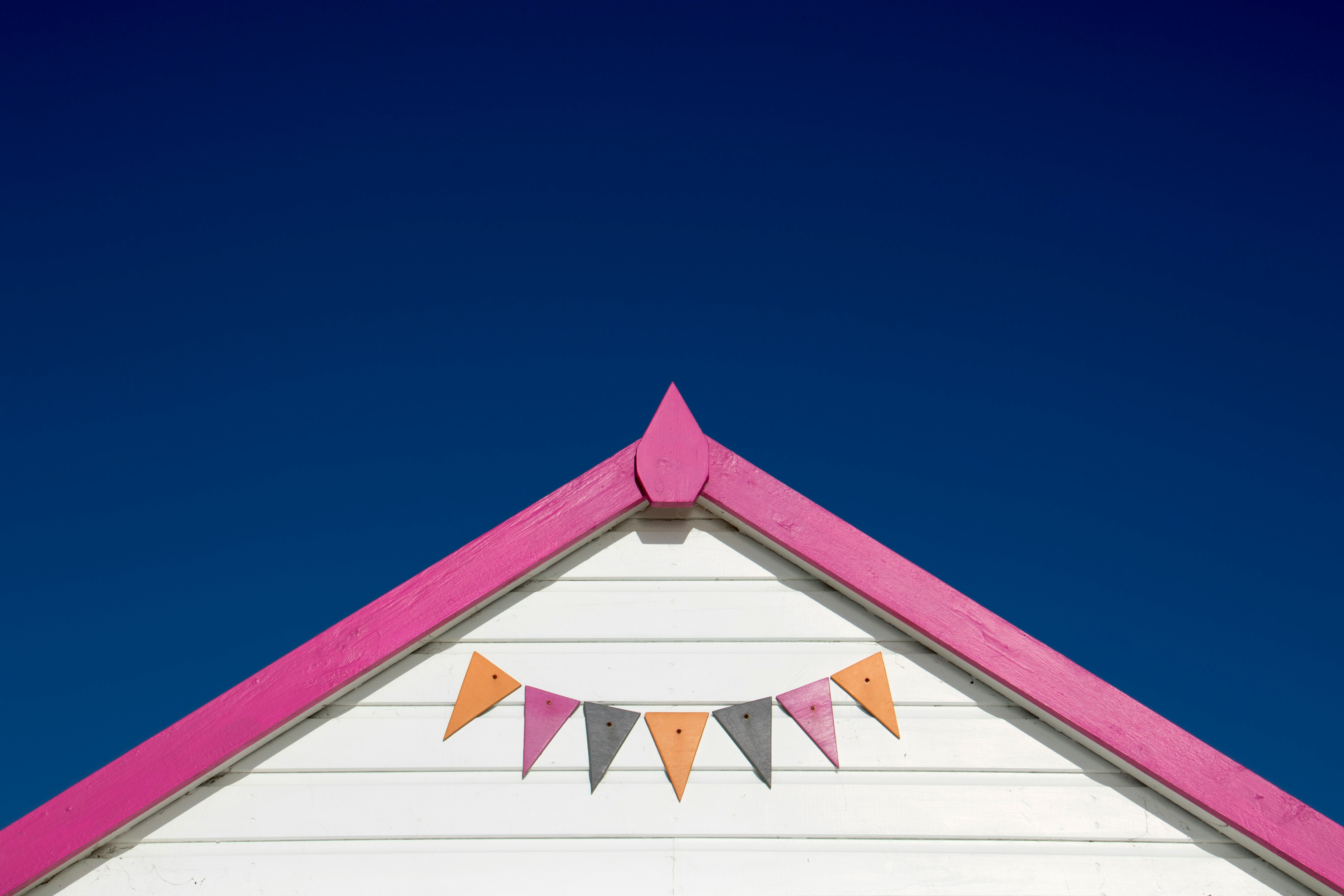 colorful roof tip