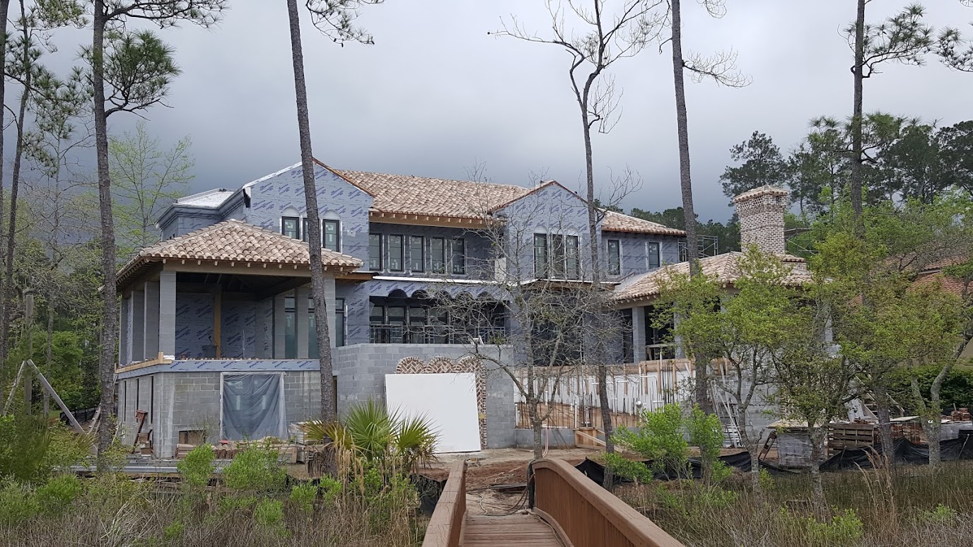 roof replacement on residential home