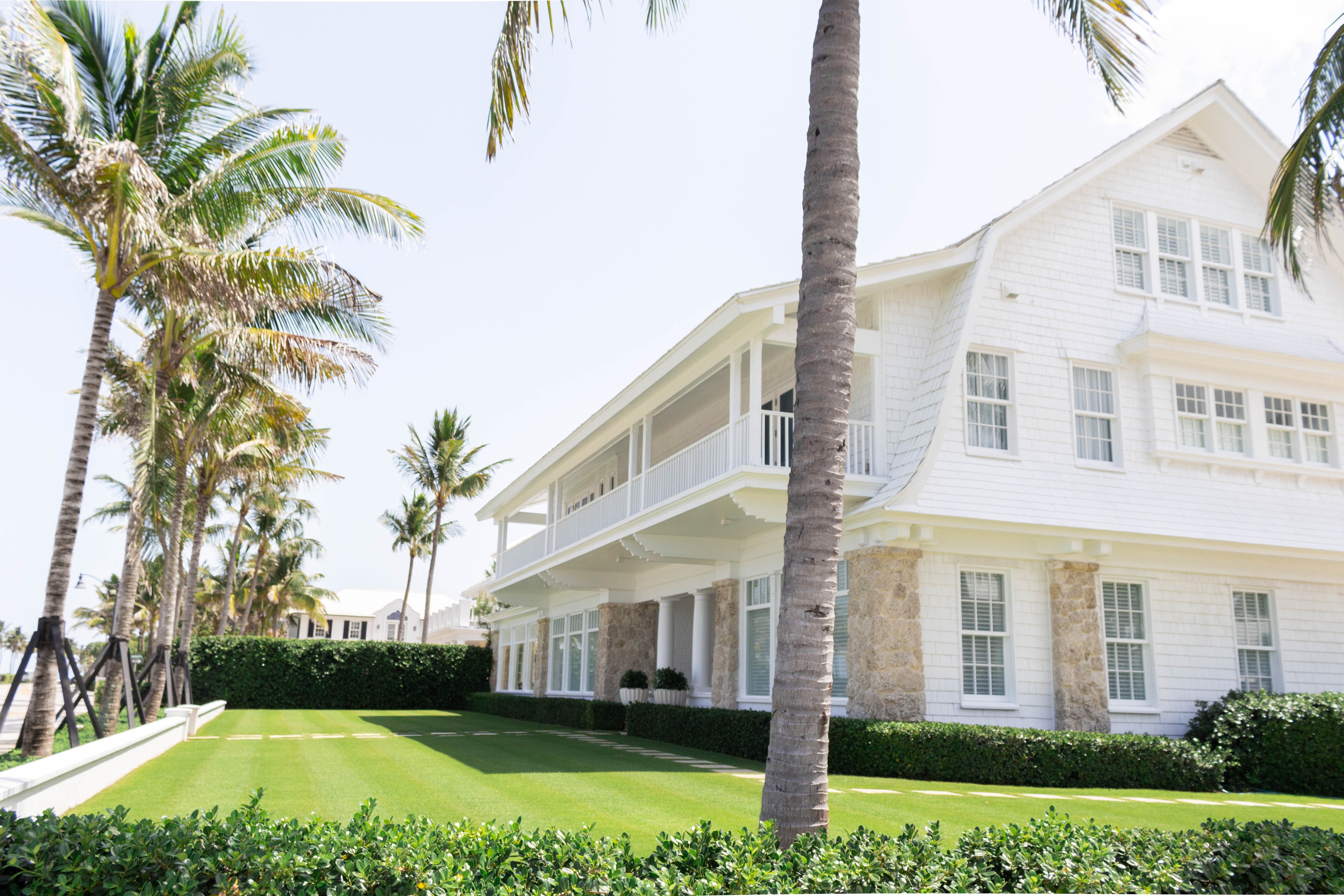 large white home in Florida