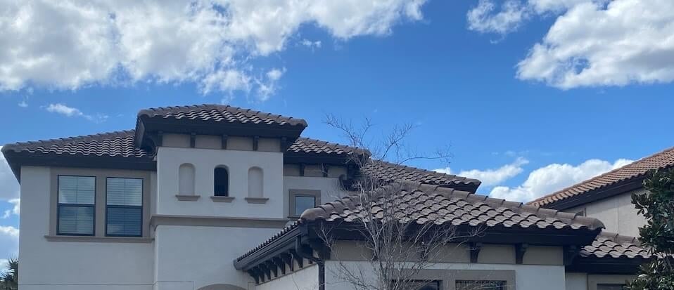 Spanish tile roof